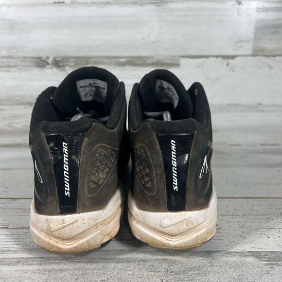 Nike Swingman Baseball 535837-010 Athletic Shoes Lace‎ Up Black Size 12 US - Picture 3 of 8